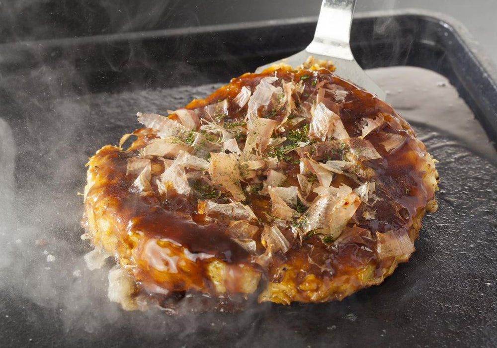 Okonomiyaki Japanese savoury pancake recipe