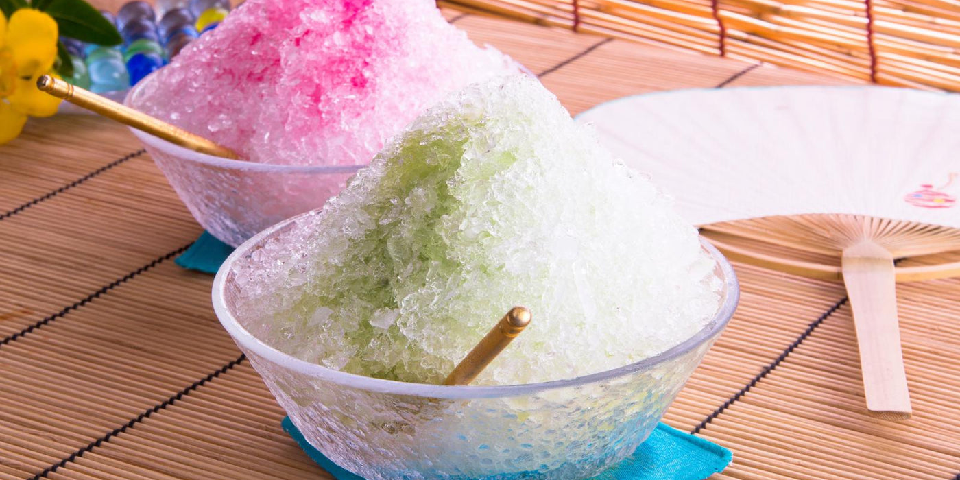 Japanese kakigori ice