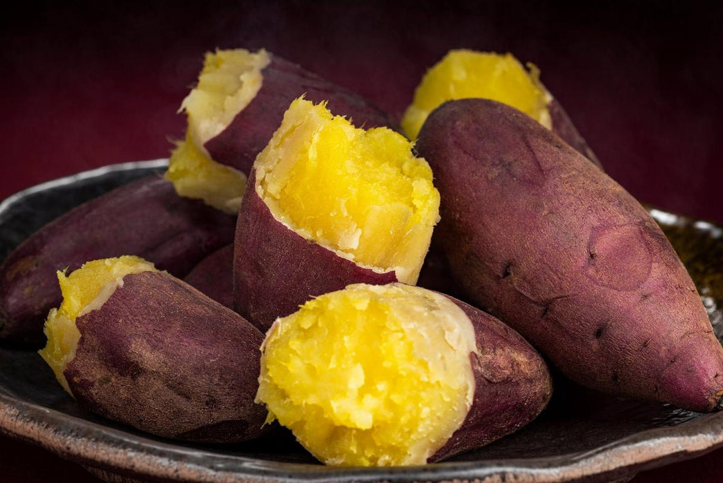 Japanese Double Baked Sweet Potato Recipe