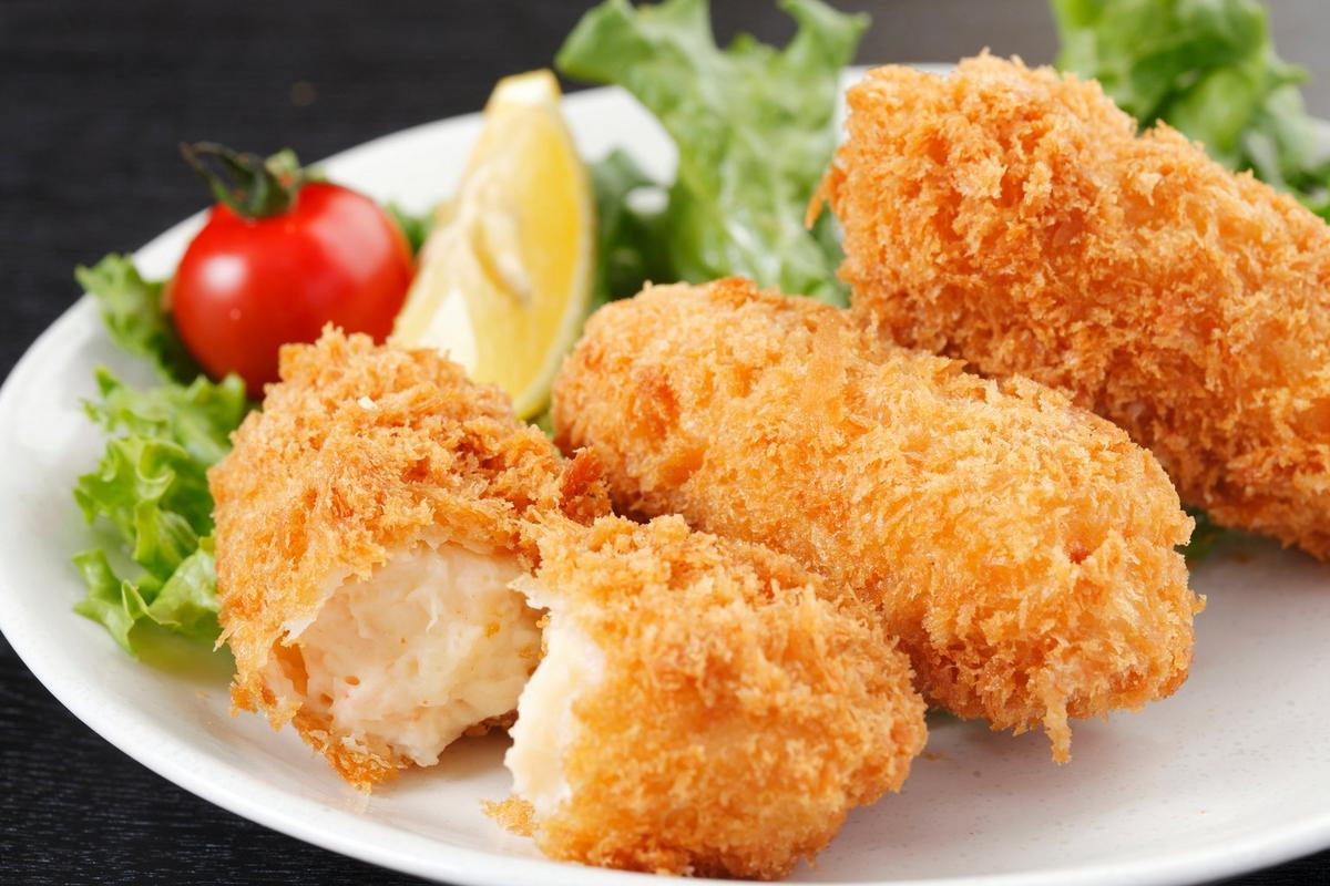 Crab Cream Croquettes Recipe