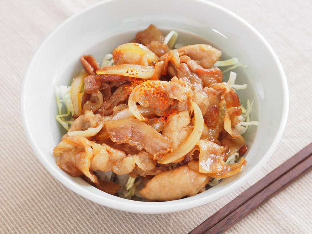 Spicy Pork Donburi Recipe