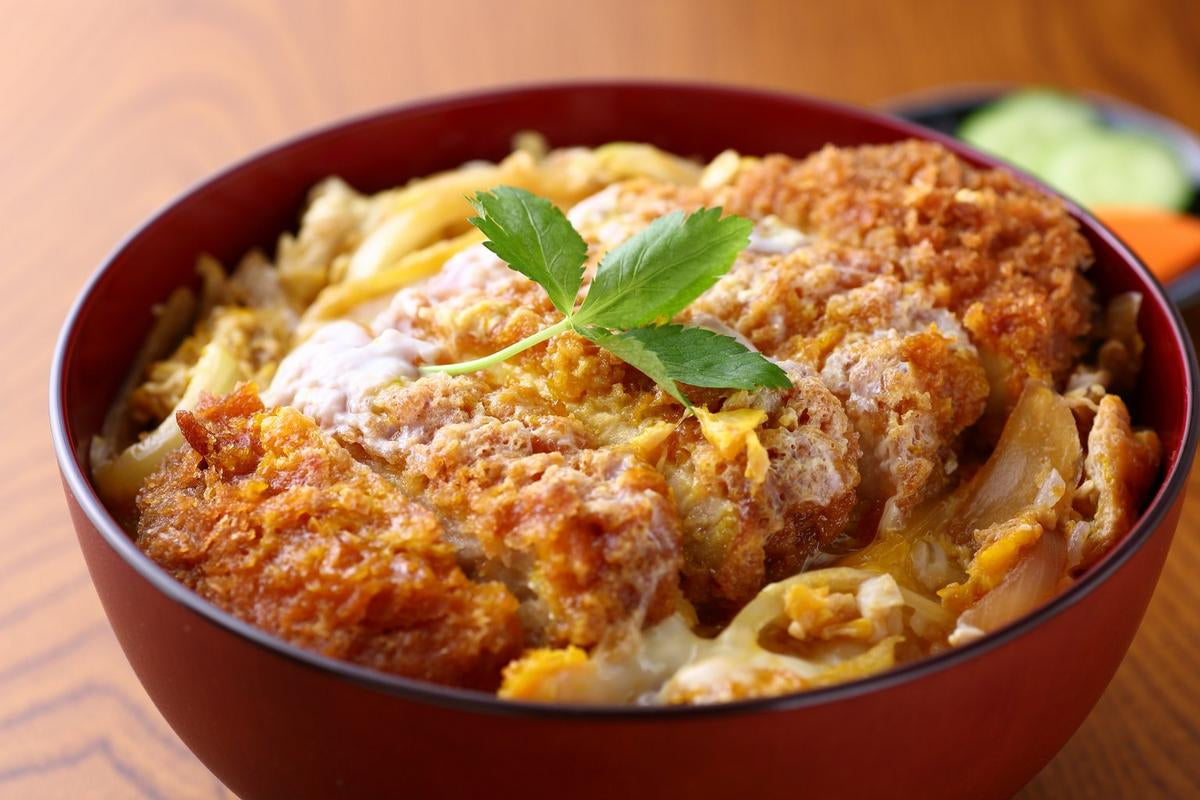 Katsudon rice bowl recipe