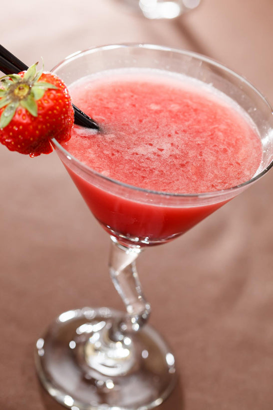 Strawberry sake cocktail recipe