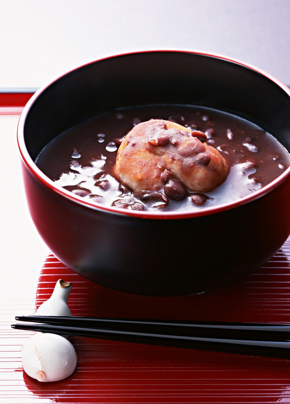 Shiratama Zenzai Sweet Red Bean Soup with Mochi Recipe
