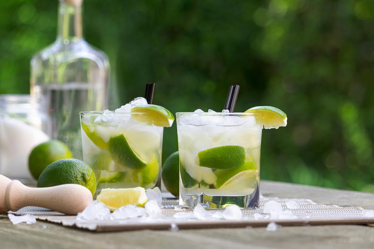Shochu Caipirinha