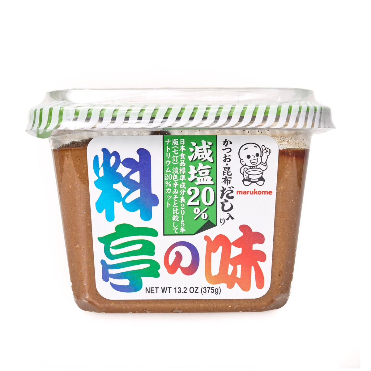 Marukome reduced salt miso with dashi