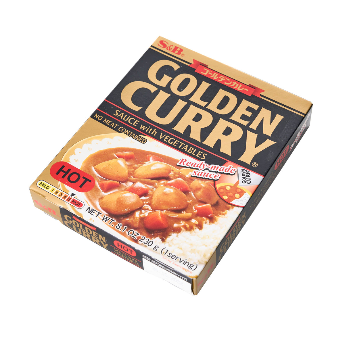 S&B Instant Golden Curry Sauce, Hot