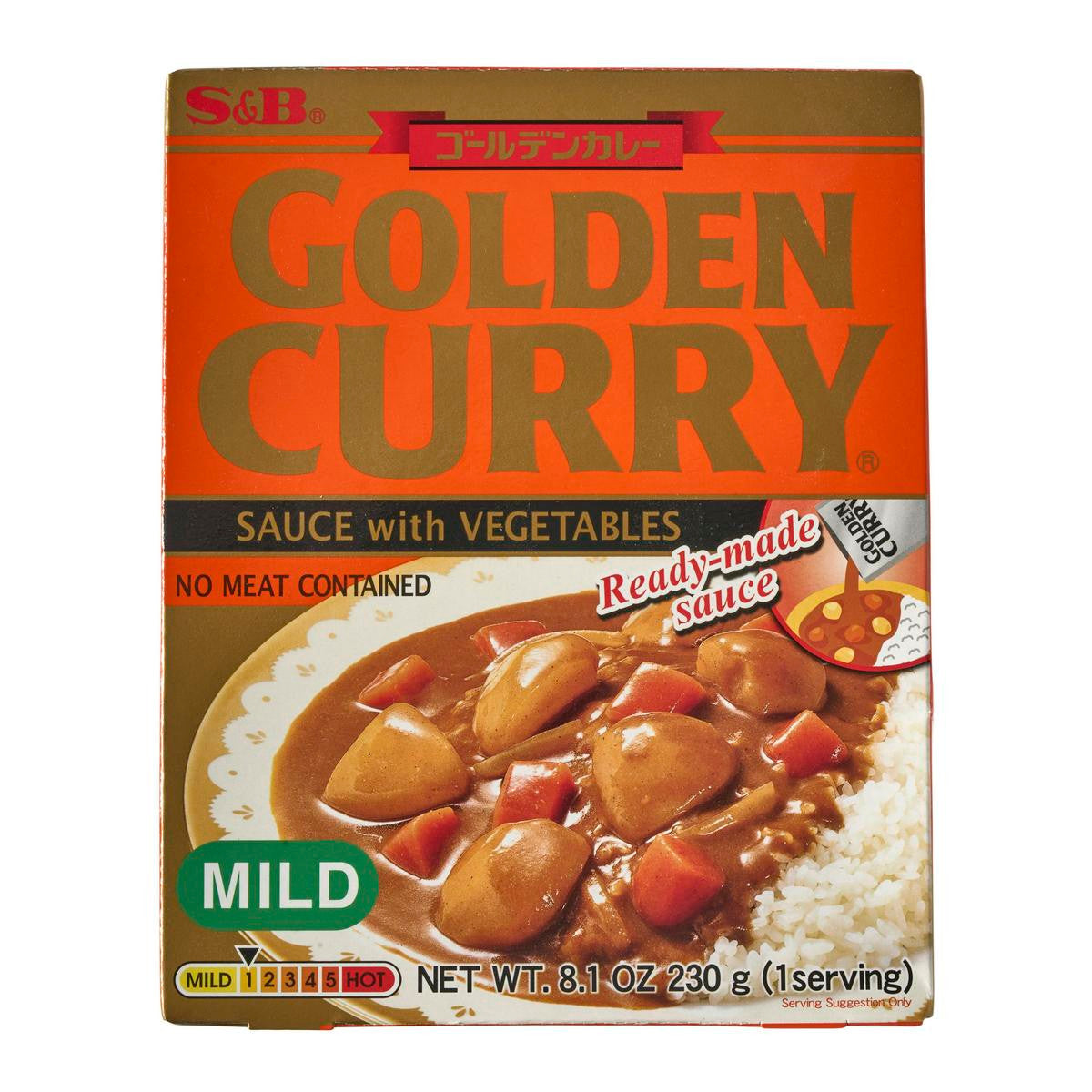 S b instant golden curry sauce mild