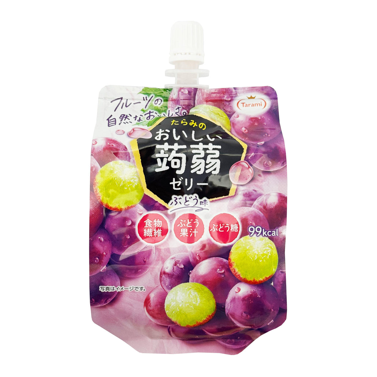 Tarami Grape Konnyaku Jelly Drink