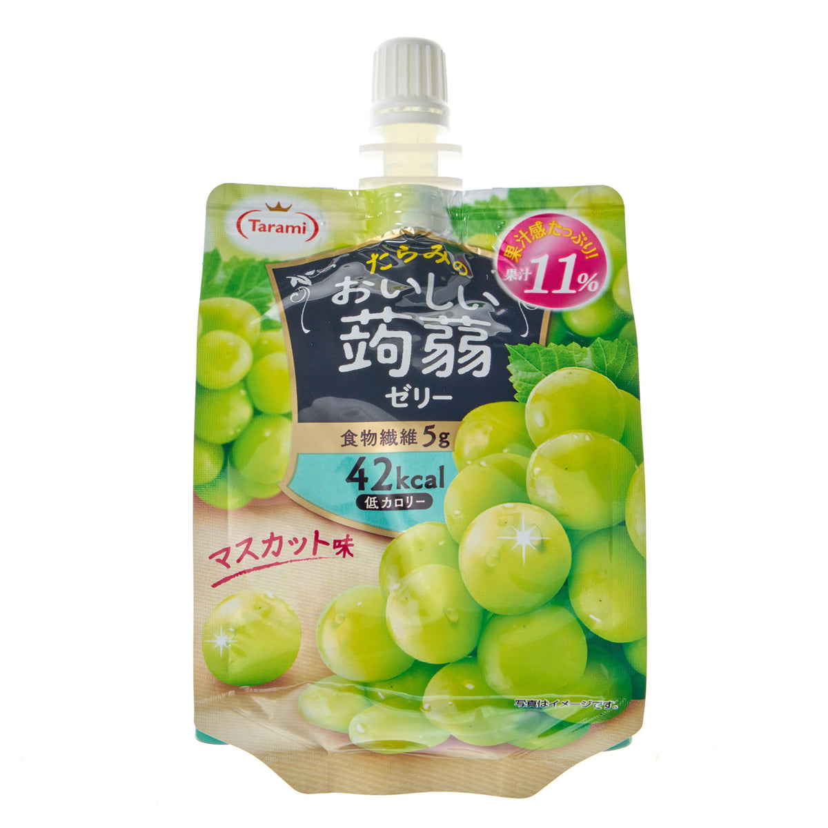 Tarami muscat grape konnyaku jelly drink