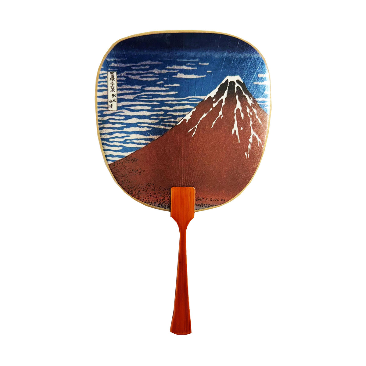 Hokusai's 'Mount Fuji on Fine Day' Fan Card - 2