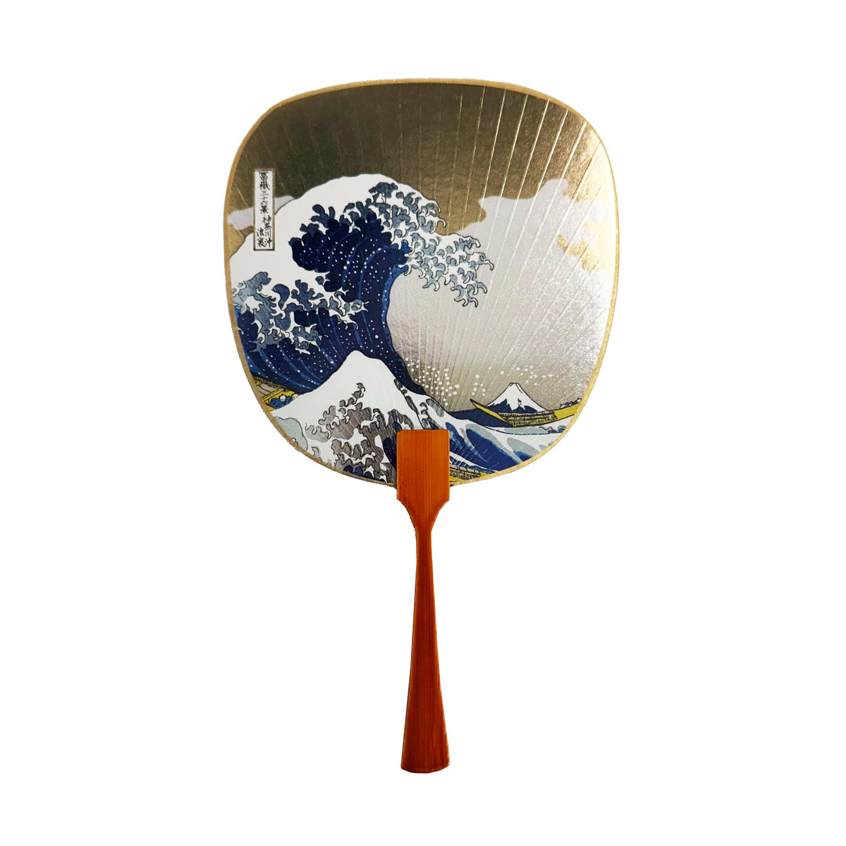 Fukuiasahido Hokusai's 'The Great Wave off Kanagawa' Fan Card