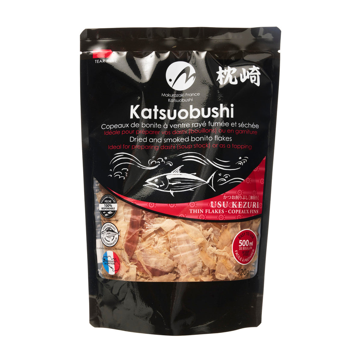 Makurazaki france katsuobushi dried bonito flakes thin type 20