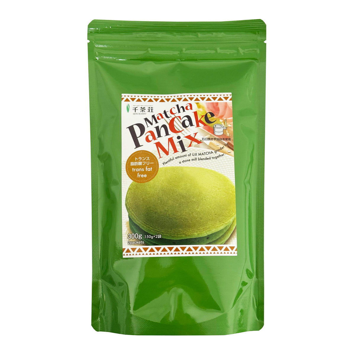 Senchasou matcha pancake mix