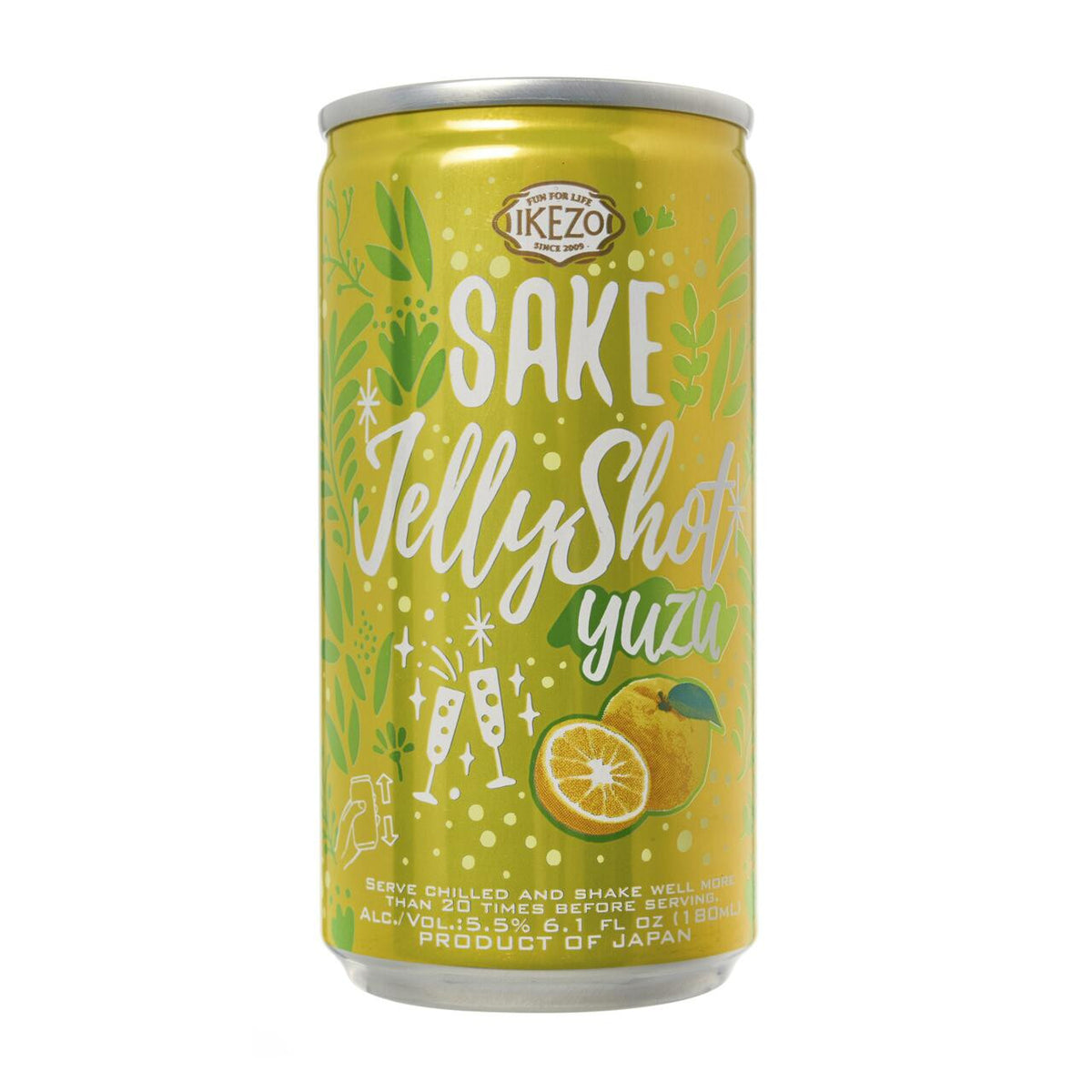 Ozeki ikezo tsuyameku sparkling jelly yuzu sake
