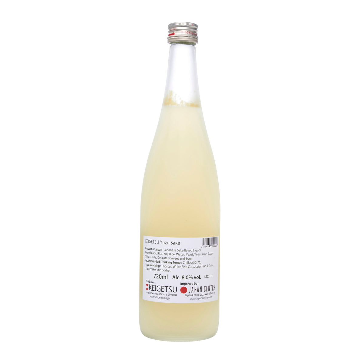 Tosa Shuzo Keigetsu Yuzu Sake, Large