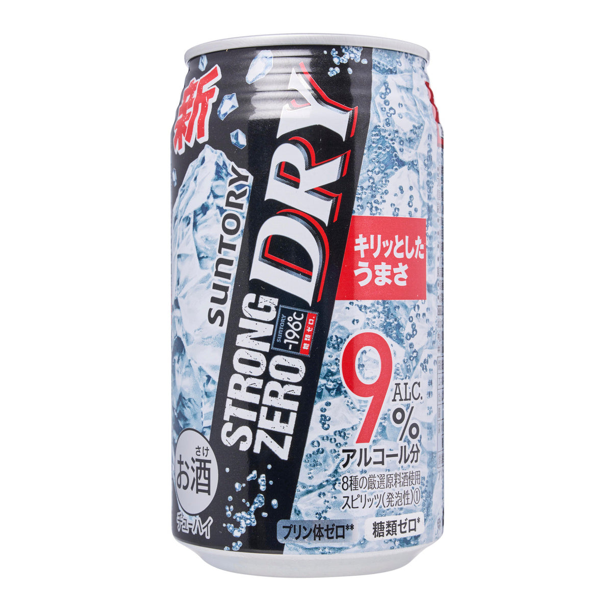 Suntory 196 c strong zero dry chuhai spritzer