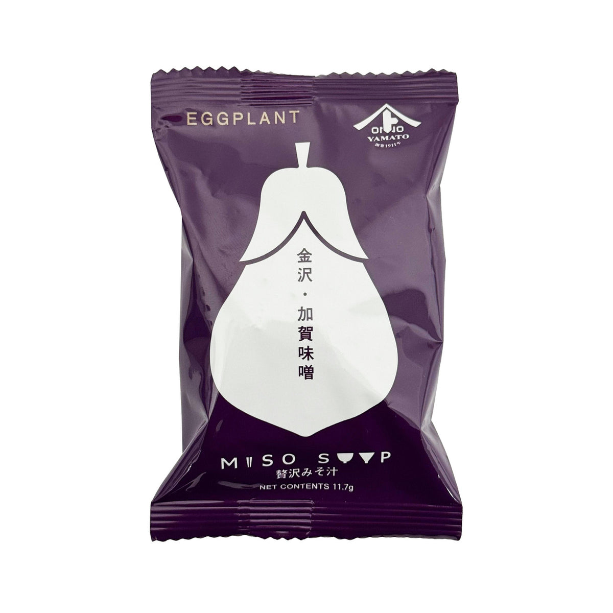 Yamato shoyu miso freeze dried instant miso soup with aubergine
