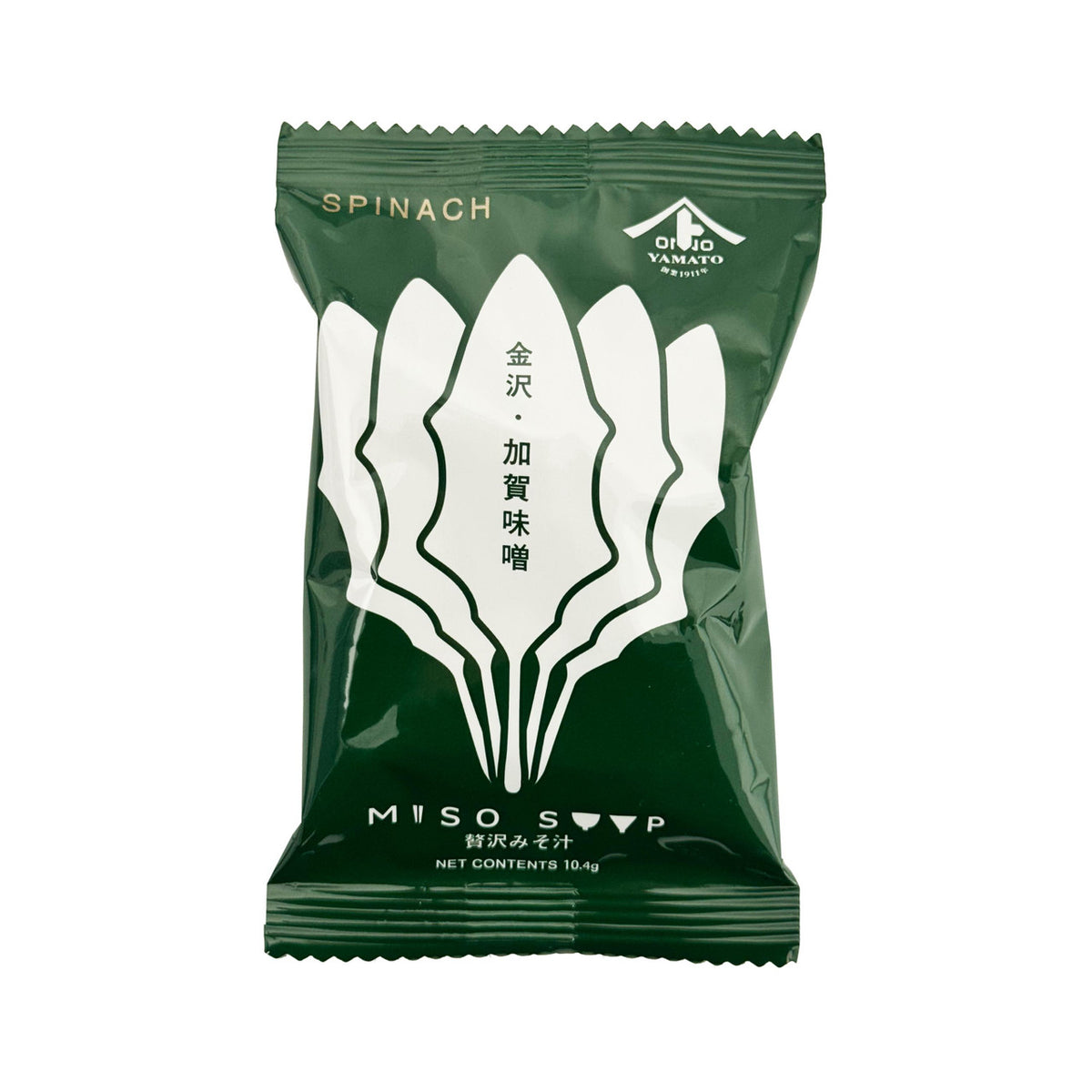 Yamato shoyu miso freeze dried instant miso soup with spinach