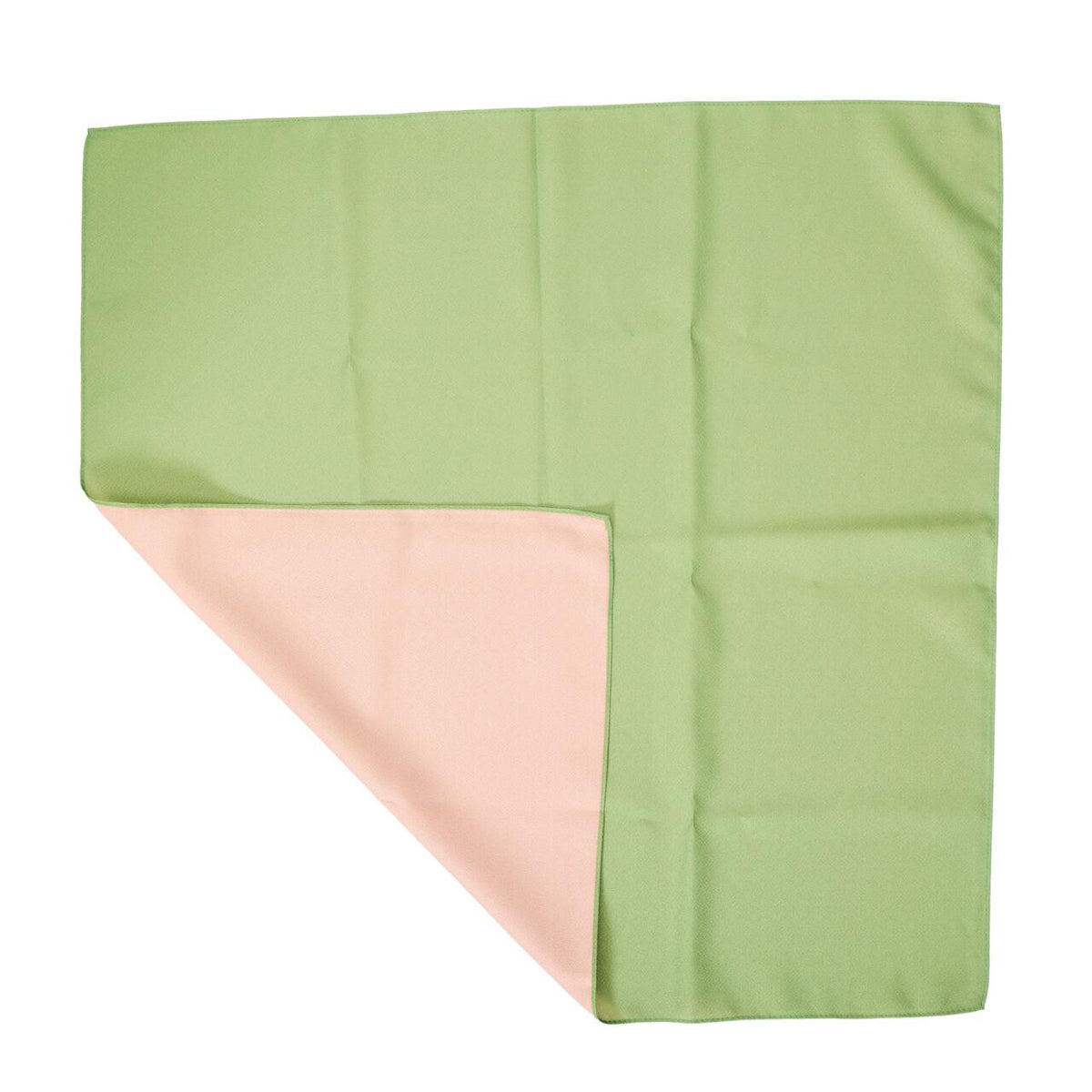 Furoshiki cloth double sided green and pink