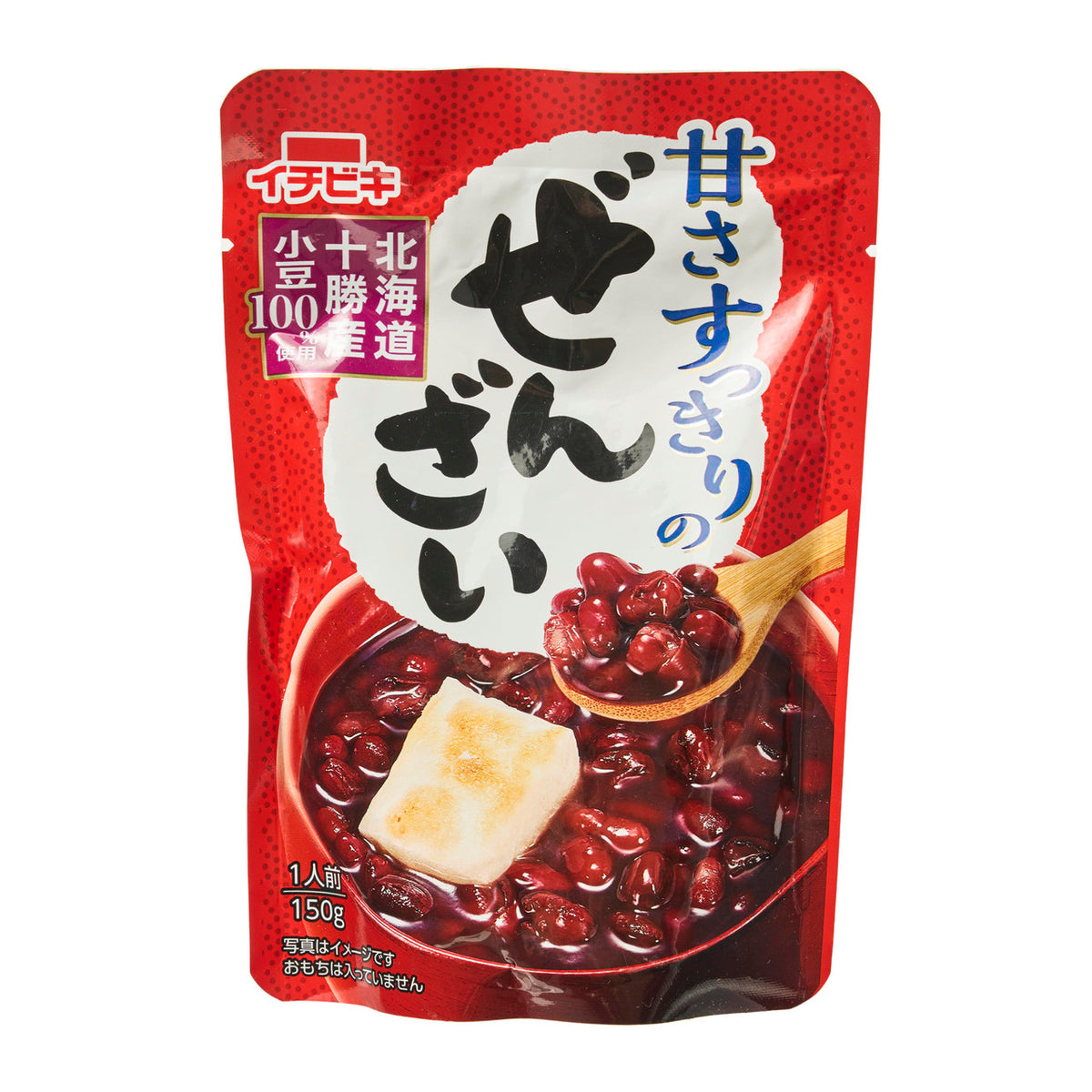 Ichibiki zenzai azuki red bean soup dessert