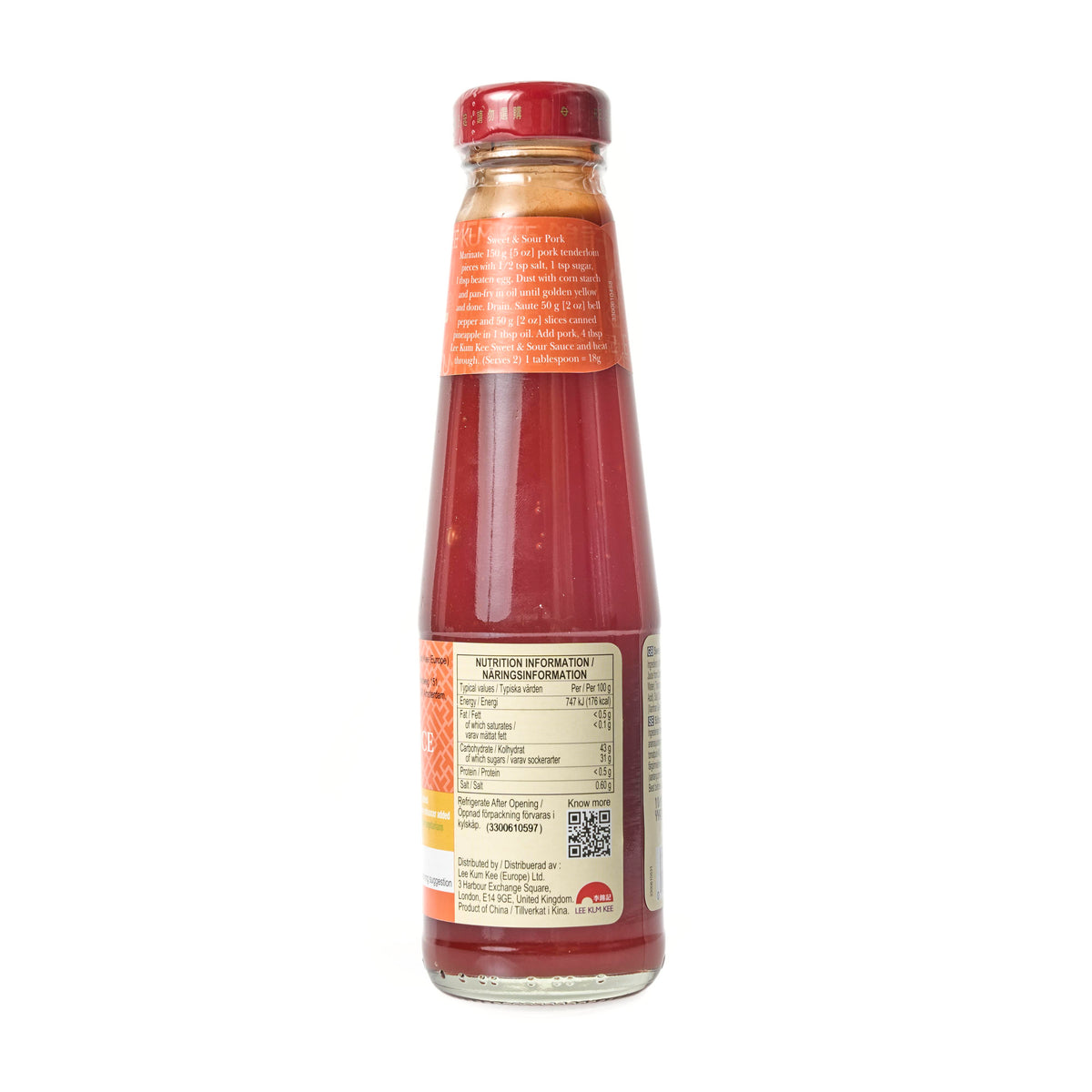 Lee Kum Kee Chinese Sweet & Sour Sauce