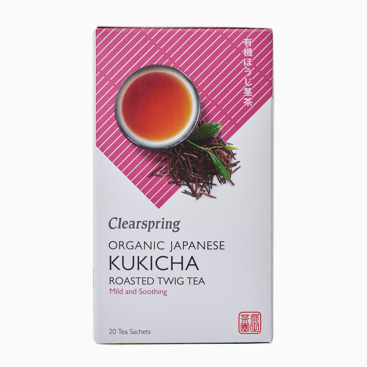 Clearspring organic kukicha roasted twig green tea