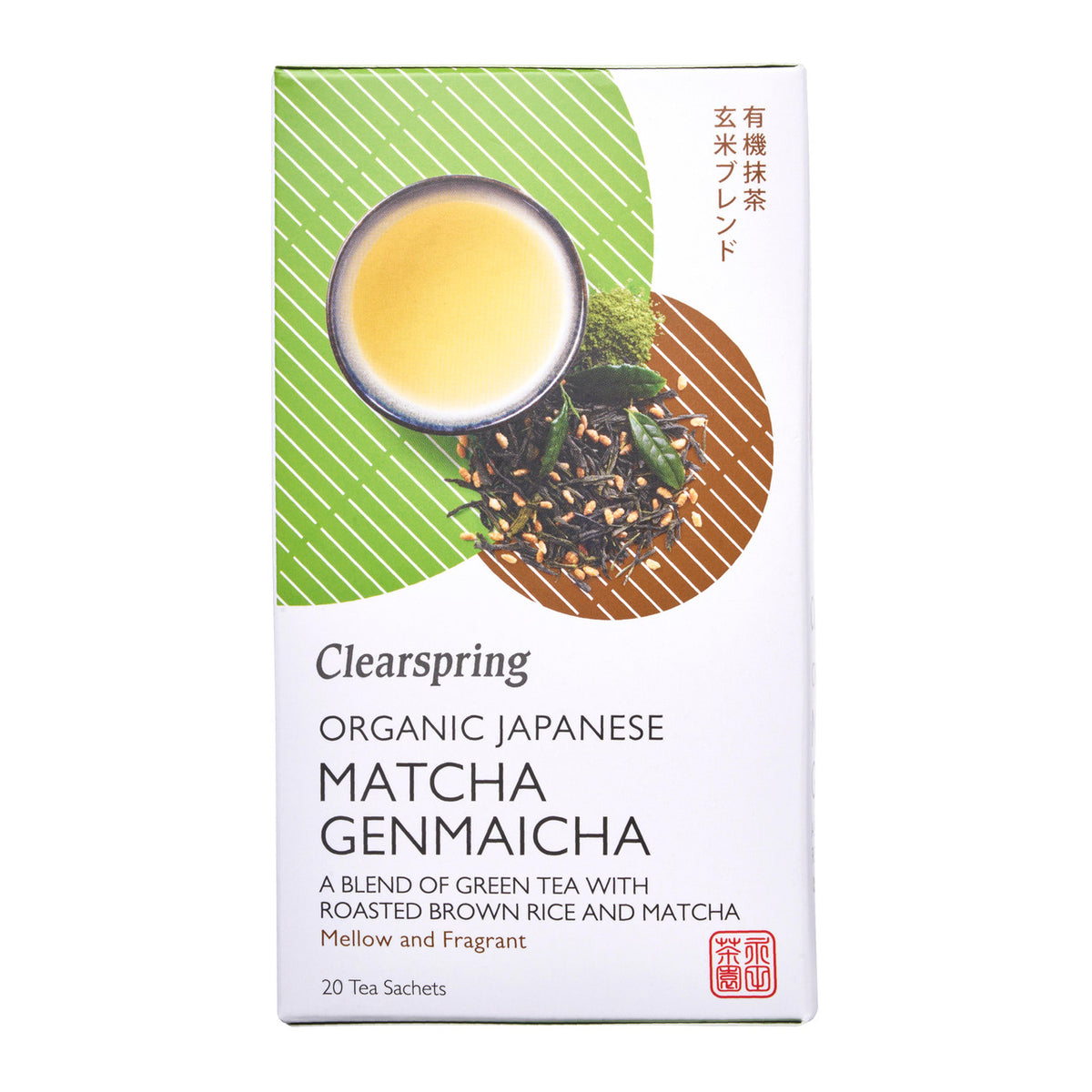 Clearspring organic matcha genmaicha tea
