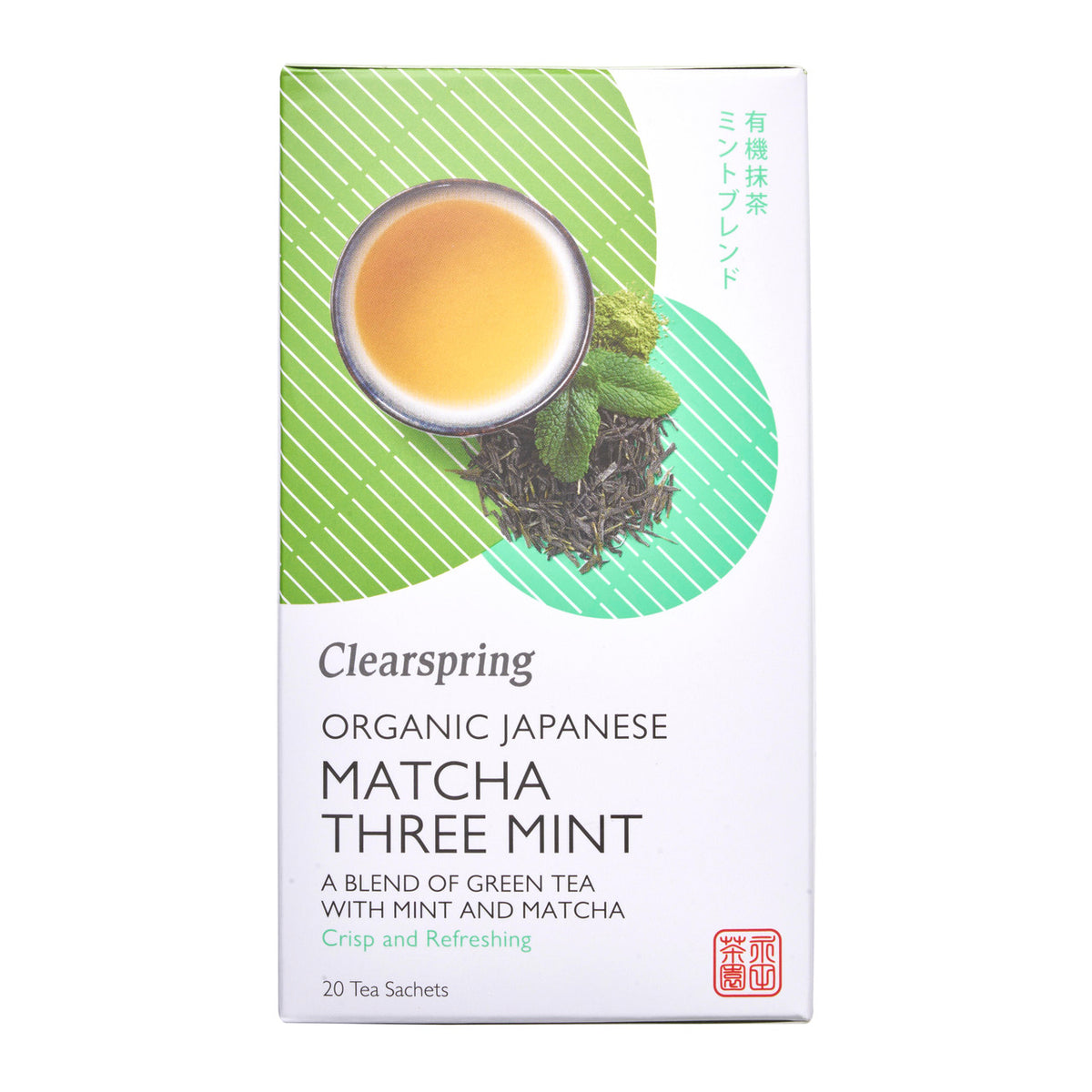Clearspring organic matcha three mint green tea