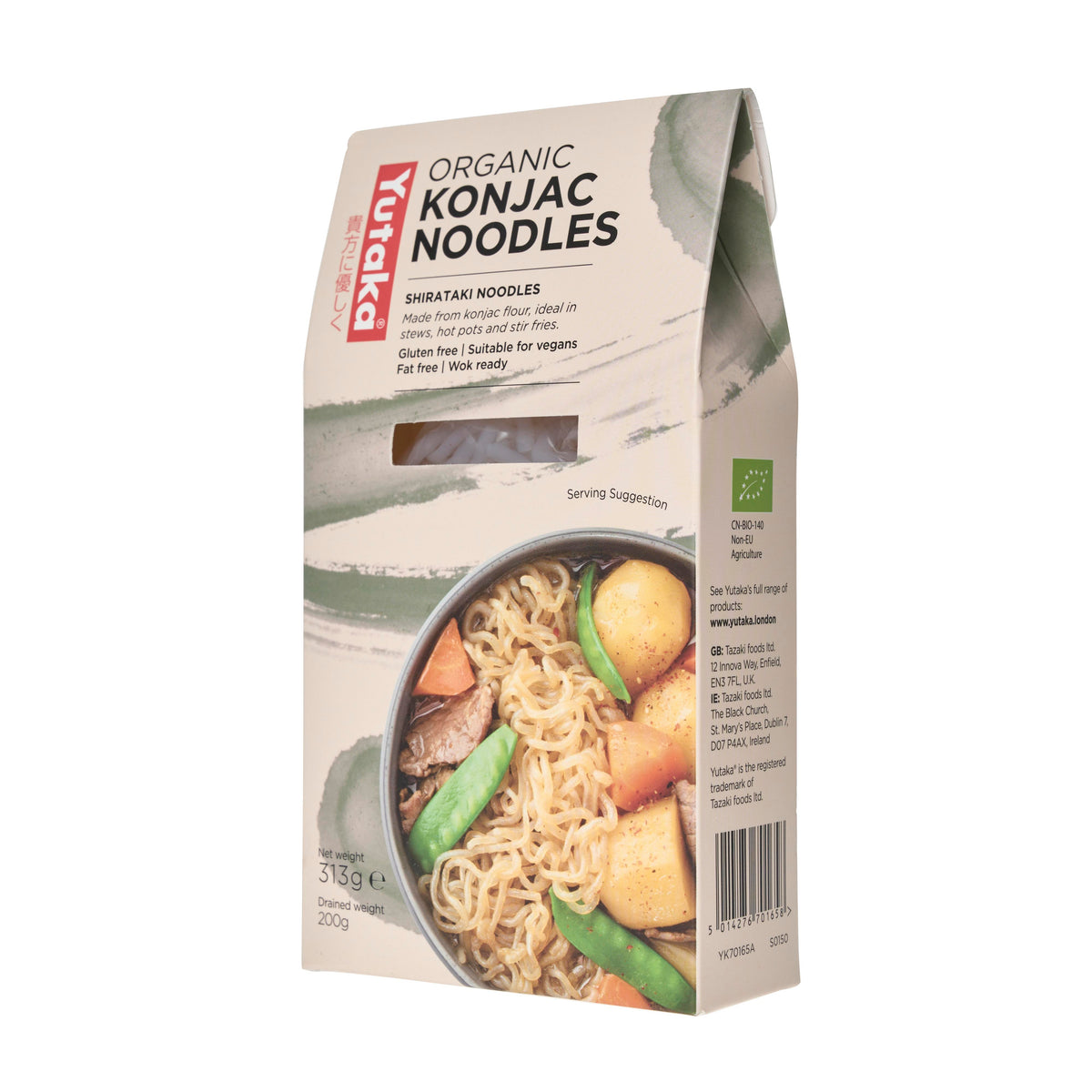 Yutaka Organic Shirataki Konjac Noodles