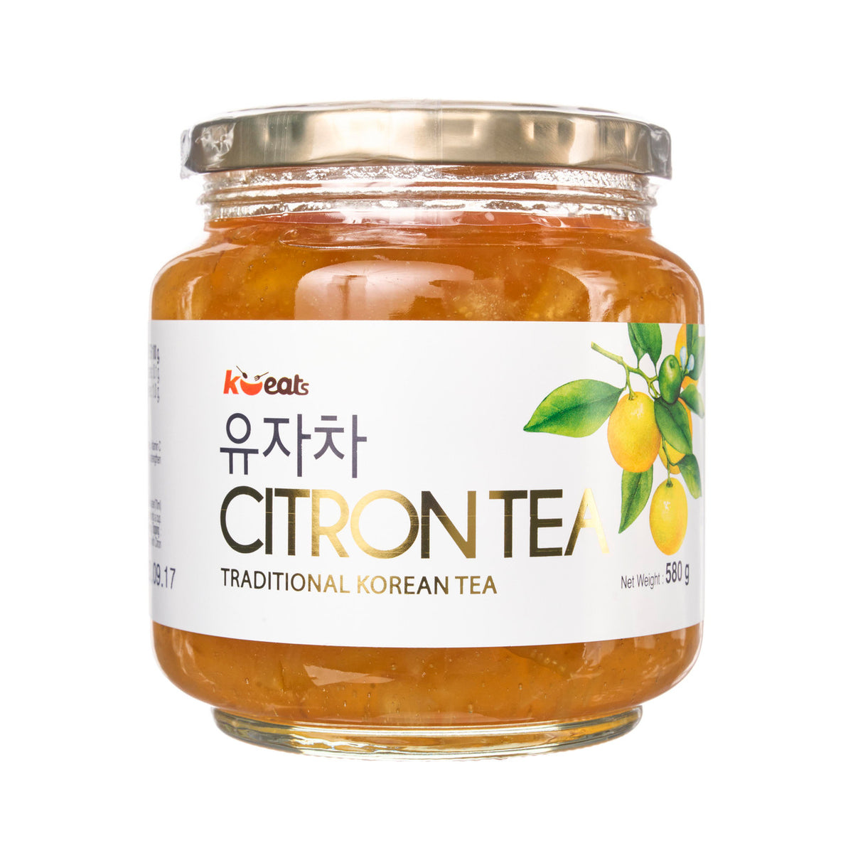 K eats traditional korean citron tea