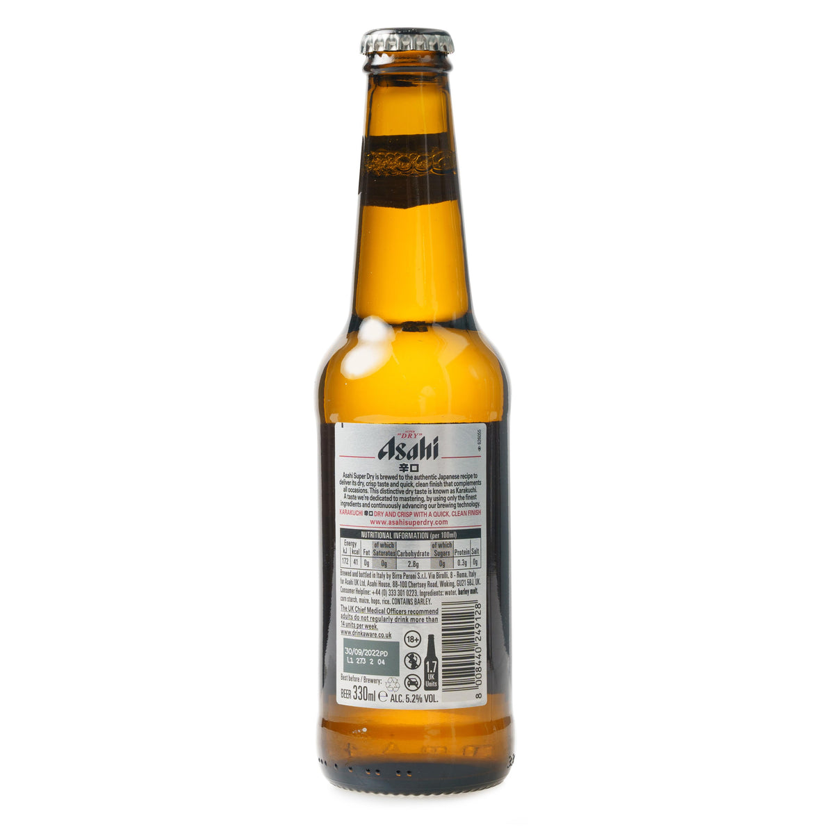 Asahi Super Dry Bottled Beer
