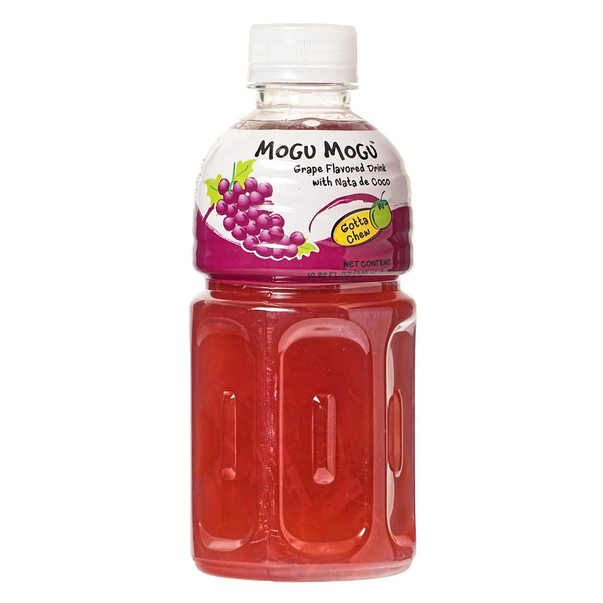 Sappe mogu mogu grape flavoured drink with nata de coco