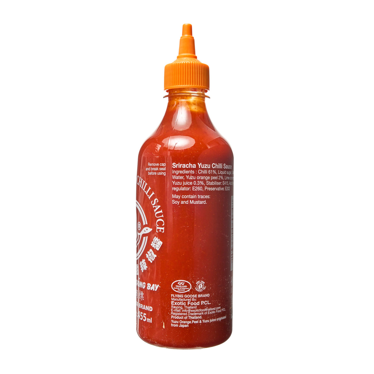 Flying Goose Sriracha Hot Chilli Sauce - Yuzu