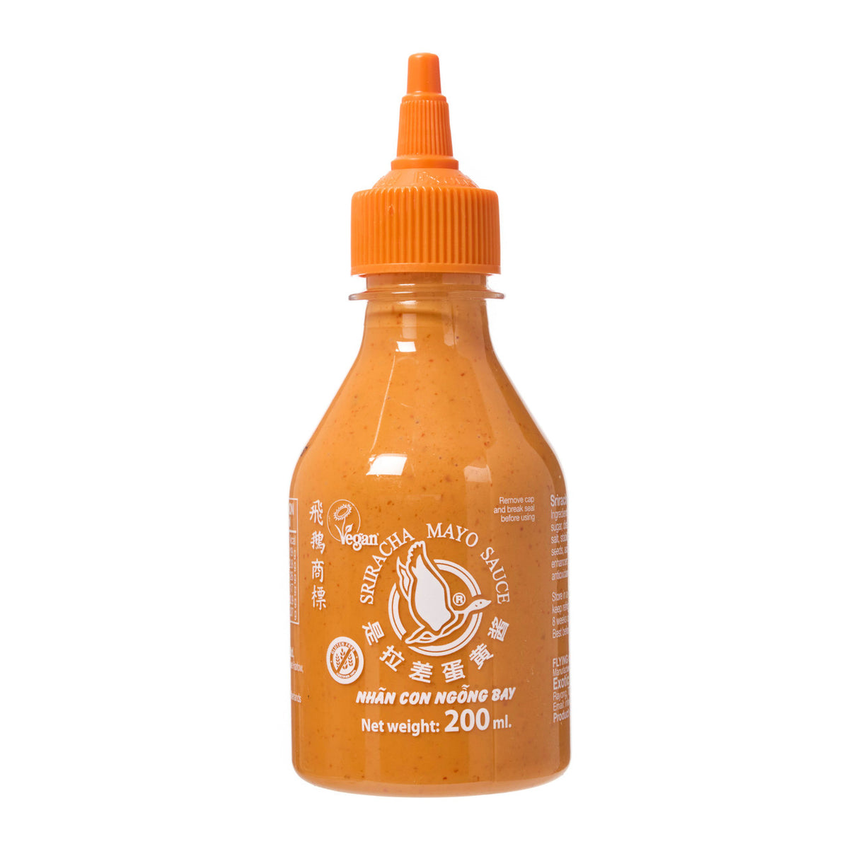 Flying goose sriracha chilli mayo sauce vegan