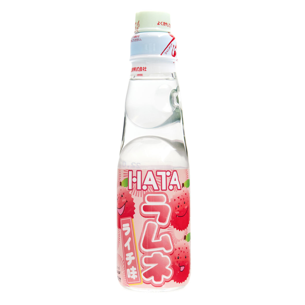 Hatakosen lychee ramune soda