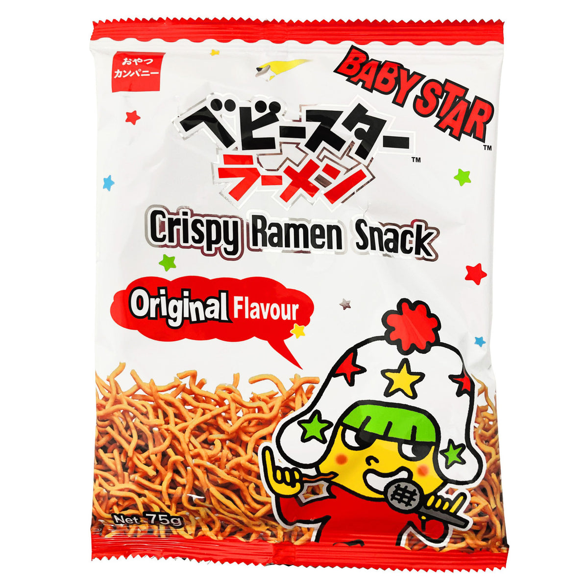 Oyatsu baby star original crispy ramen noodle snacks taiwan
