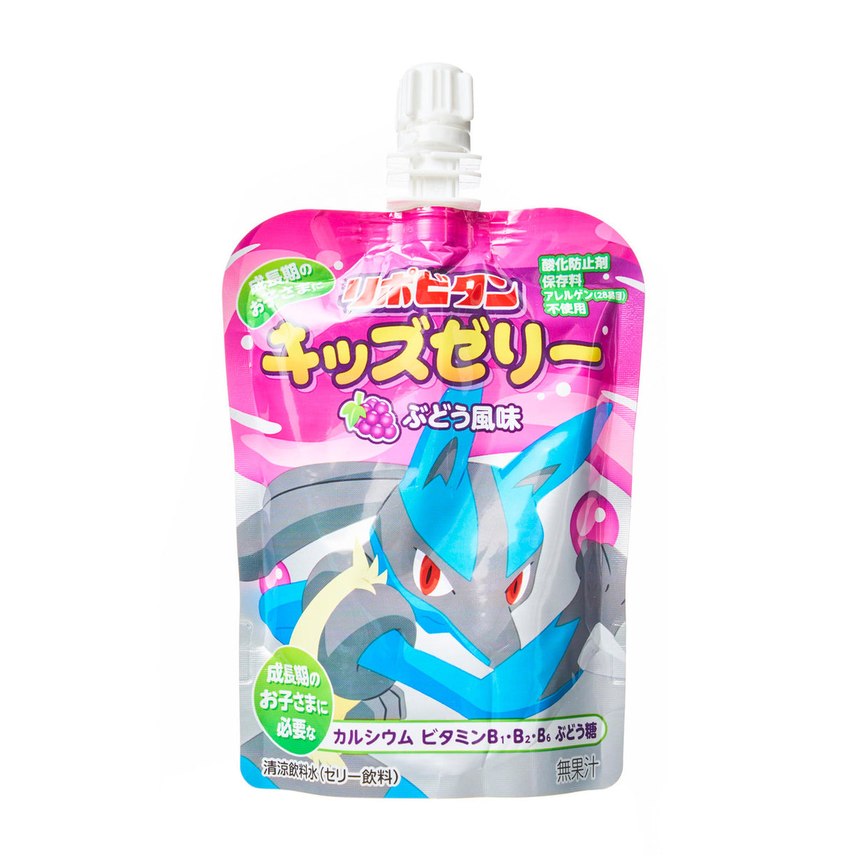 Taisho pokemon lipovitan kids grape flavour jelly drink