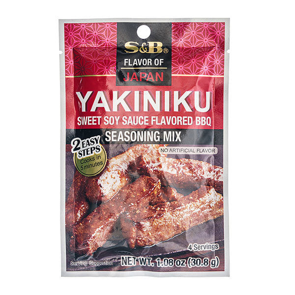 S b yakiniku sweet soy sauce barbecue seasoning mix