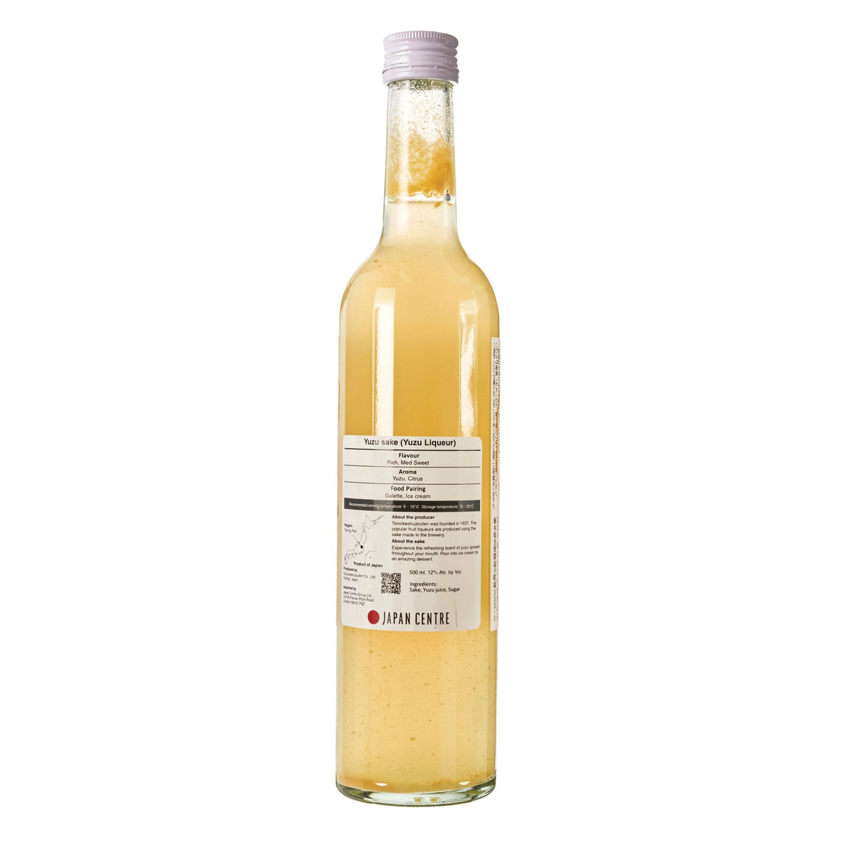 Tonoike Shuzo Yuzu Citrus Liqueur