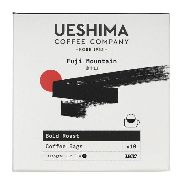 Ucc ueshima fuji mountain bold roast coffee bags