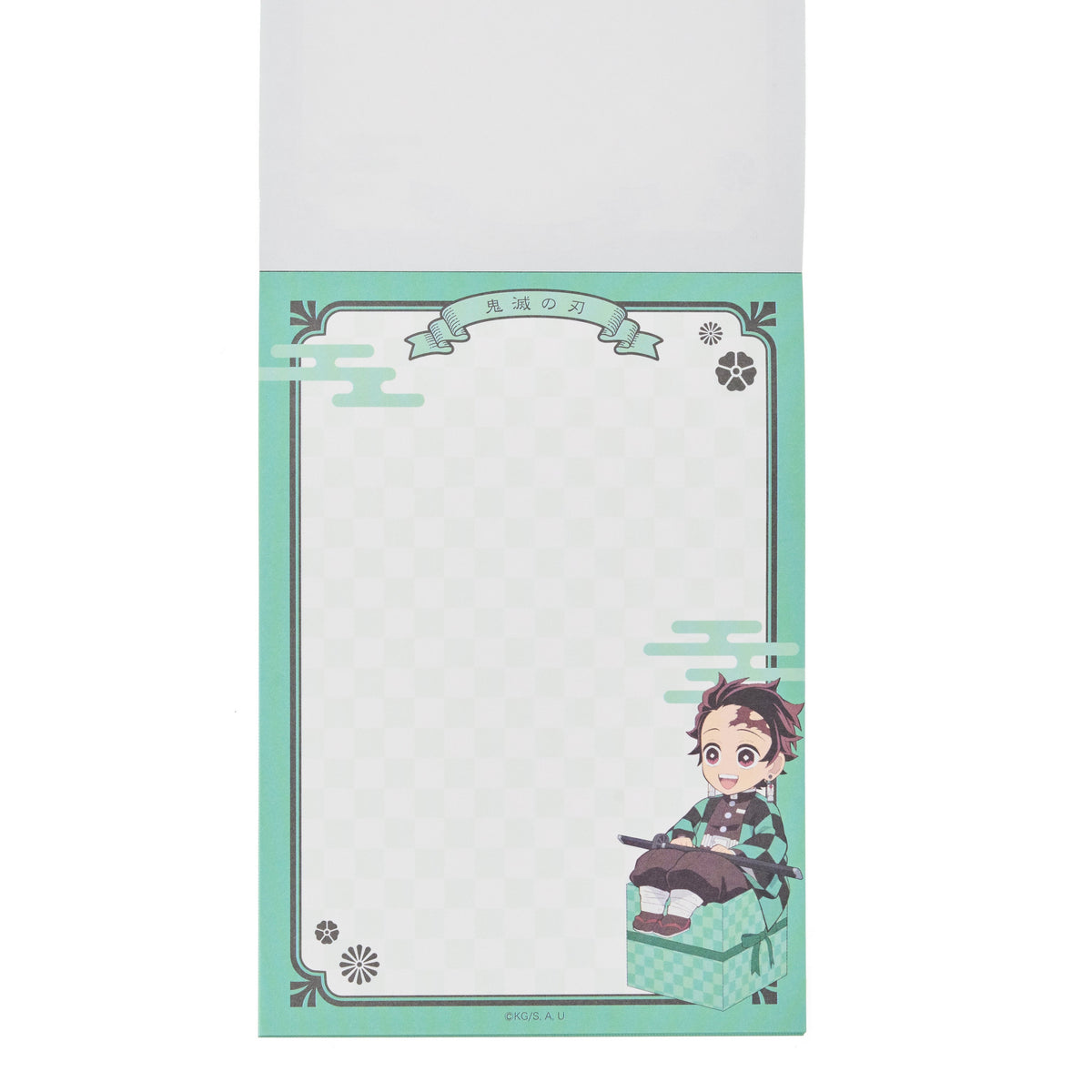 Contents Seed Demon Slayer Kimetsu no Yaiba Memo Pad, Tanjiro