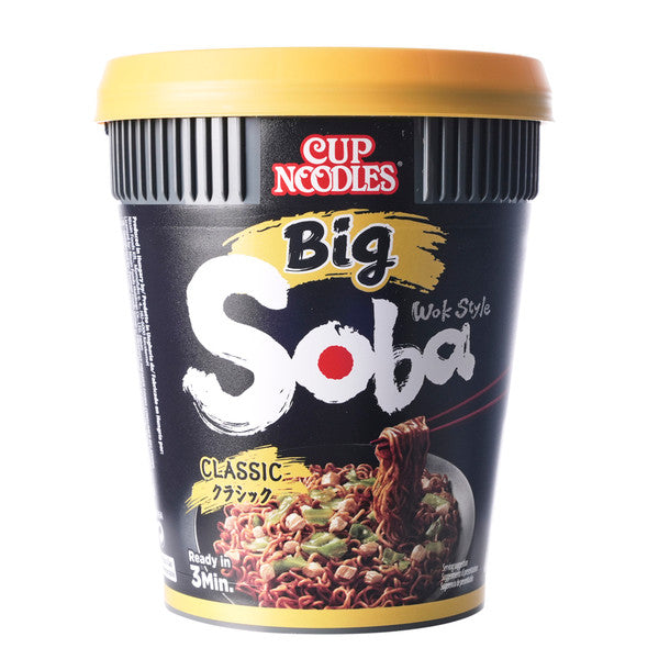 Nissin big soba noodles with classic yakisoba sauce hungary