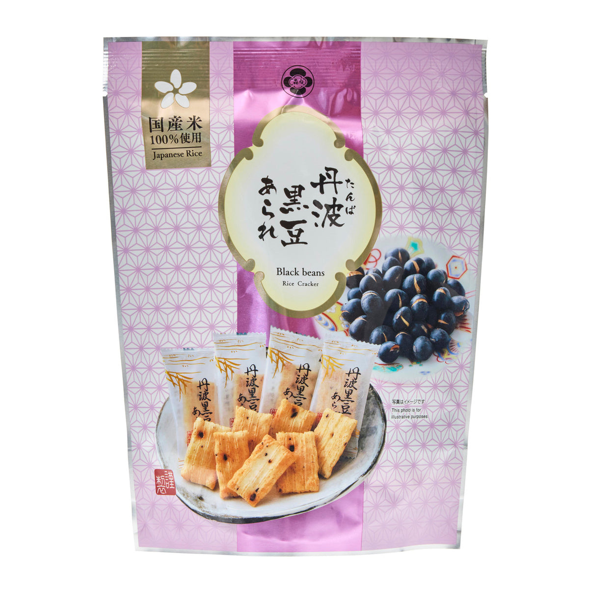Morihaku seika tamba black bean arare rice crackers
