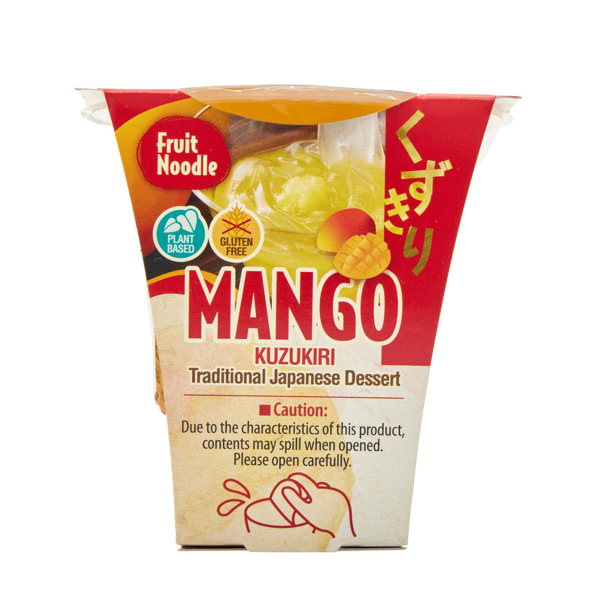 Ohara kudzu kiri mango jelly dessert