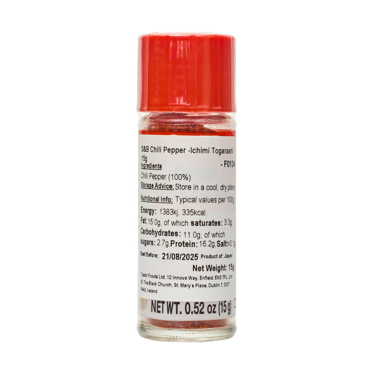 S&B Ichimi Togarashi Chilli Pepper