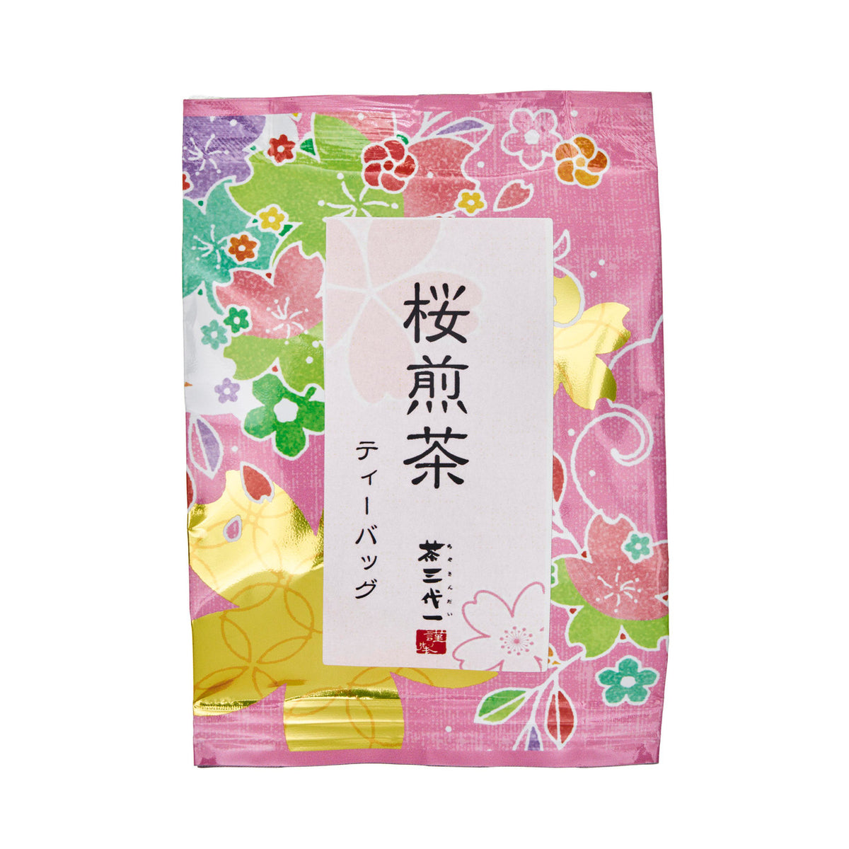 Chadandai sencha green tea with sugared cherry blossoms