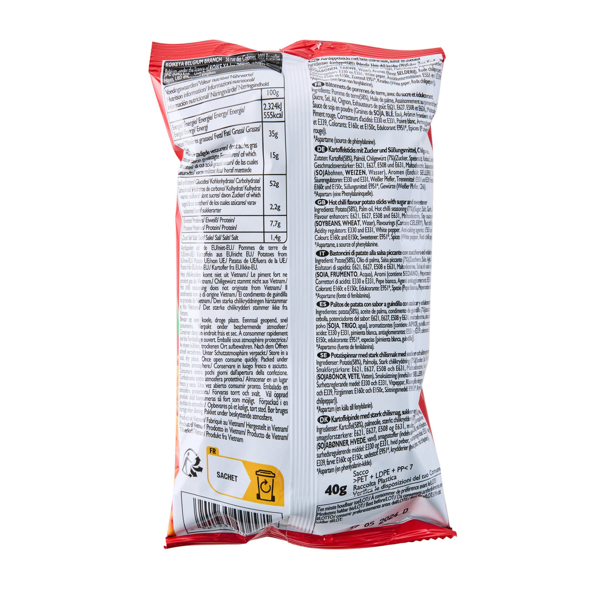Koikeya Karamucho Stick Potato Crisps