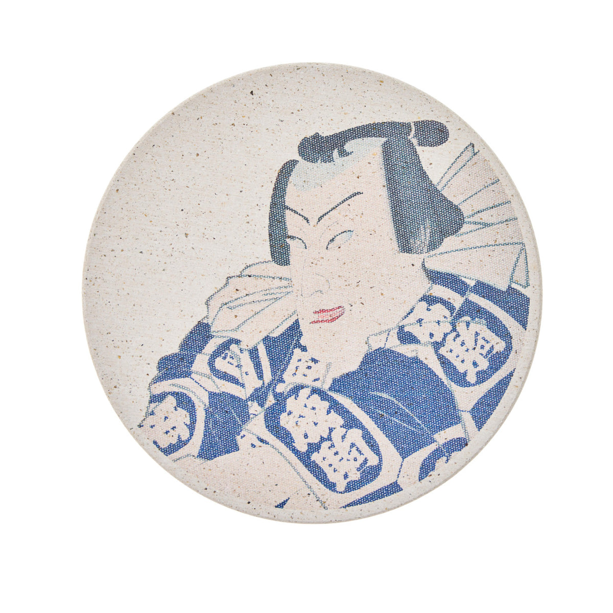 Edobio ukiyoe coaster man