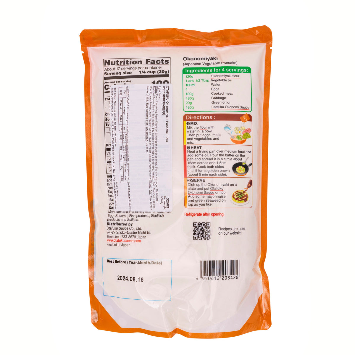 Otafuku Okonomiyaki Pancake Flour